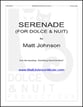 Serenade piano sheet music cover